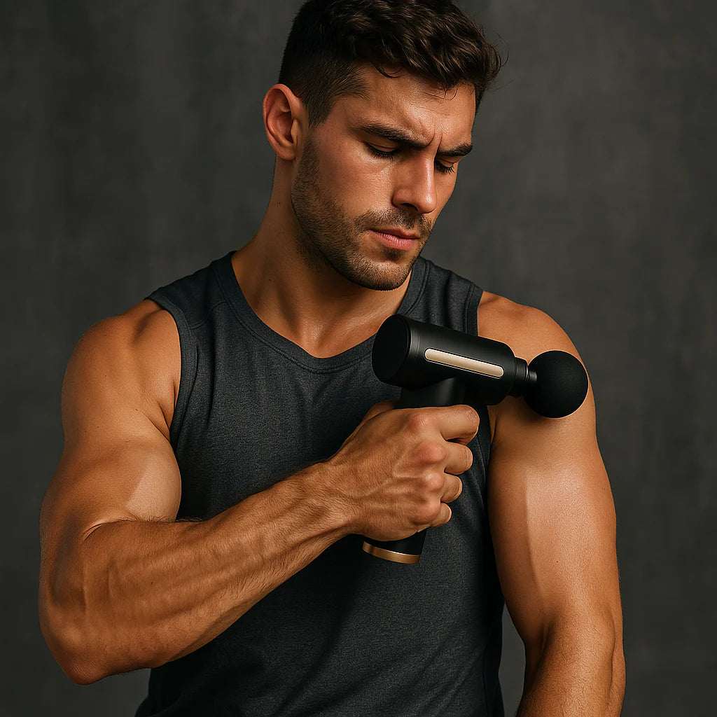 Ultra-Quiet Deep Tissue Portable Massage Gun –