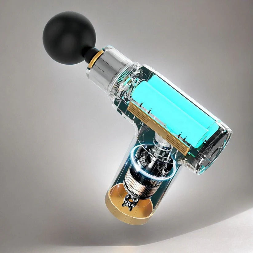 Ultra-Quiet Portable Massage Gun –